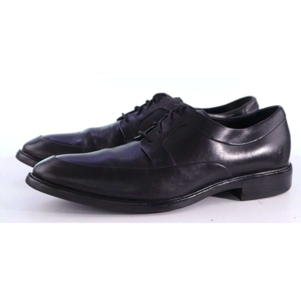 Cole Haan Dustin Men's Apron Toe Dress Shoes Size 11 M Leather Black C20806
